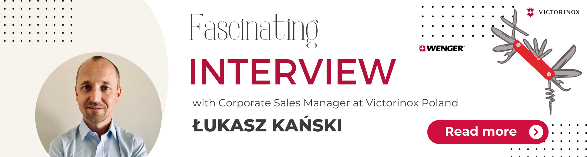 Interview with Łukasz Kański from Victorinox